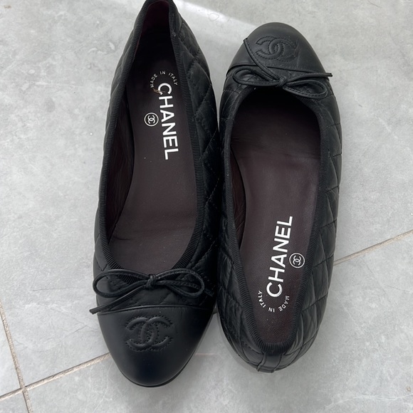 CHANEL Shoes Classic Chanel Quilted Ballet Flats Poshmark